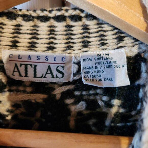 VINTAGE Atlas Wool Sweater - Picture 2 of 2